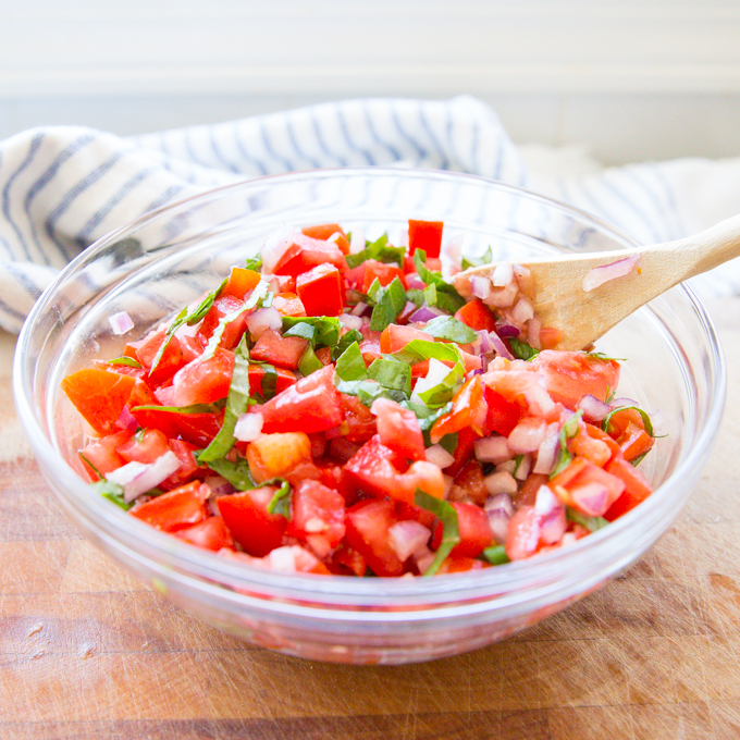 30 Minute Bruschetta Chicken