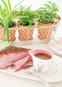 Easter Ham with Brown Sugar Mustard Glaze