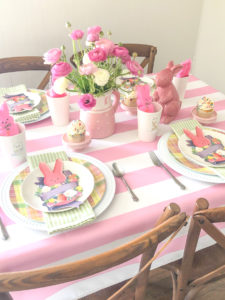 Pink Peep Easter Table