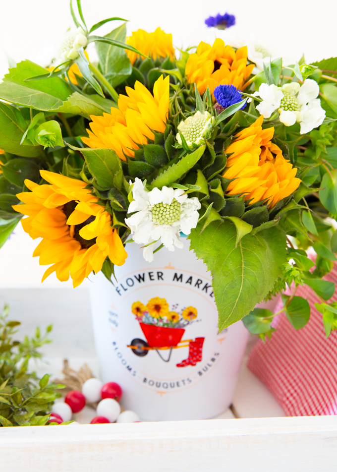 Flower Market Centerpiece