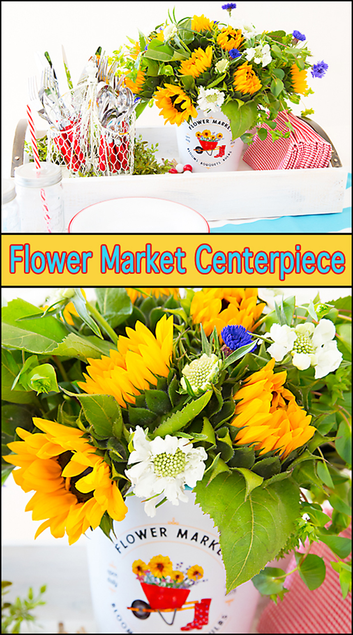 Flower Market Centerpiece