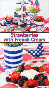 Strawberries with French CreamStrawberries with French CreamStrawberries with French Cream