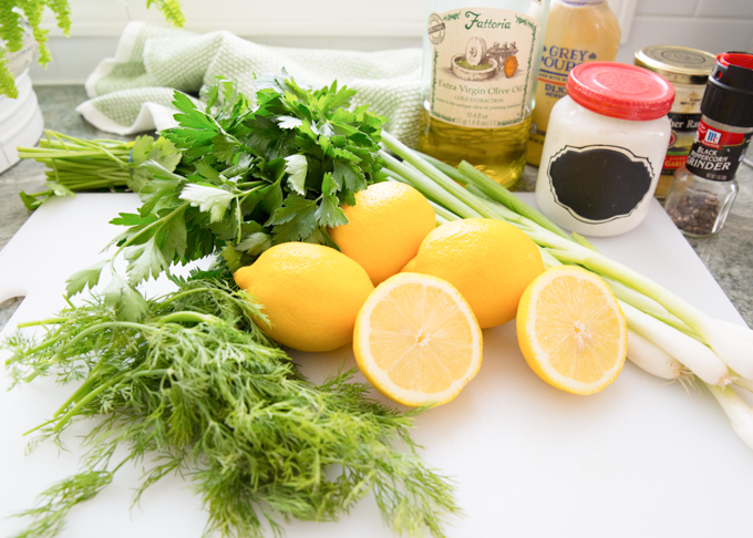 Lemon Dill Potato Salad