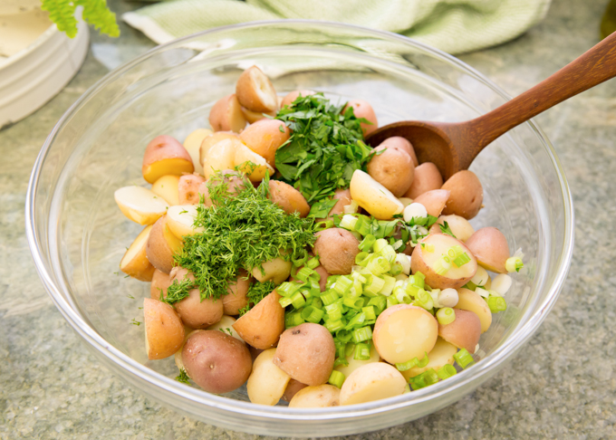 Lemon Dill Potato Salad