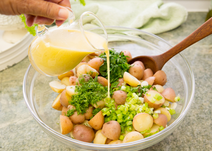 Lemon Dill Potato Salad