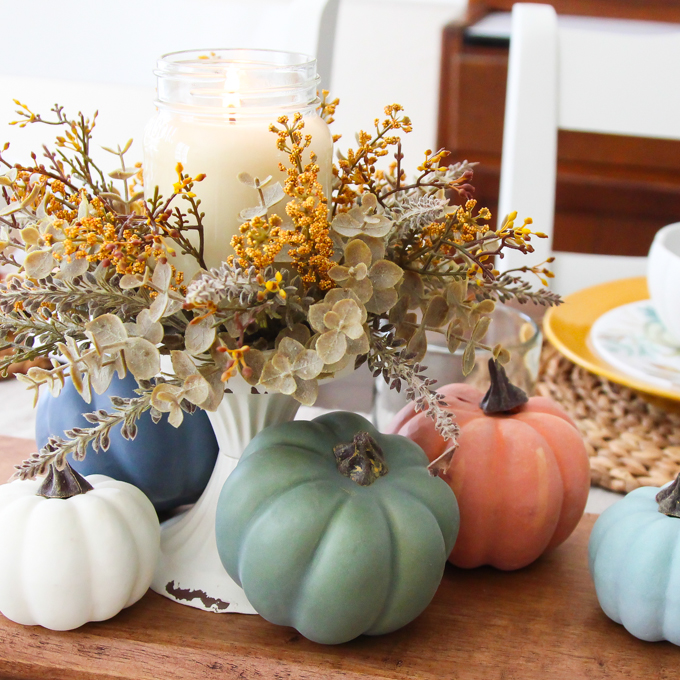 Simple Fall Tablescape