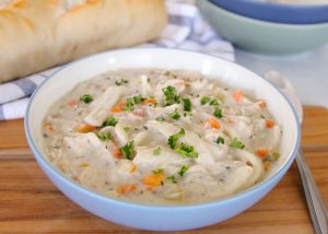 Instant Pot Creamy Chicken Soup