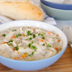 Instant Pot Creamy Chicken Soup