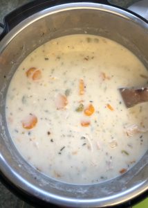 Instant Pot Creamy Chicken Soup