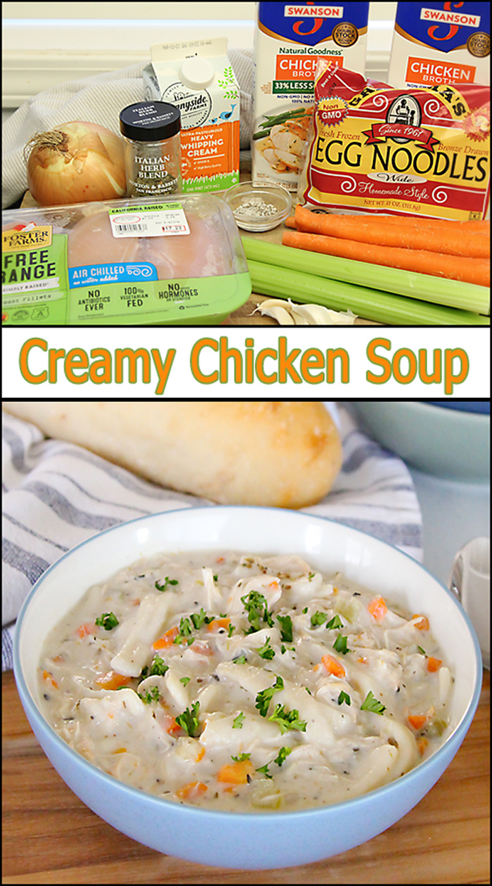 Creamy Chicken Soup