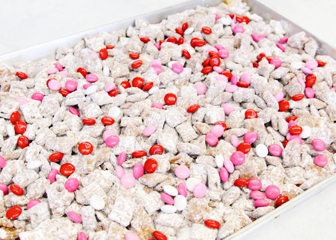 Valentines Muddy Buddies (aka Puppy Chow)