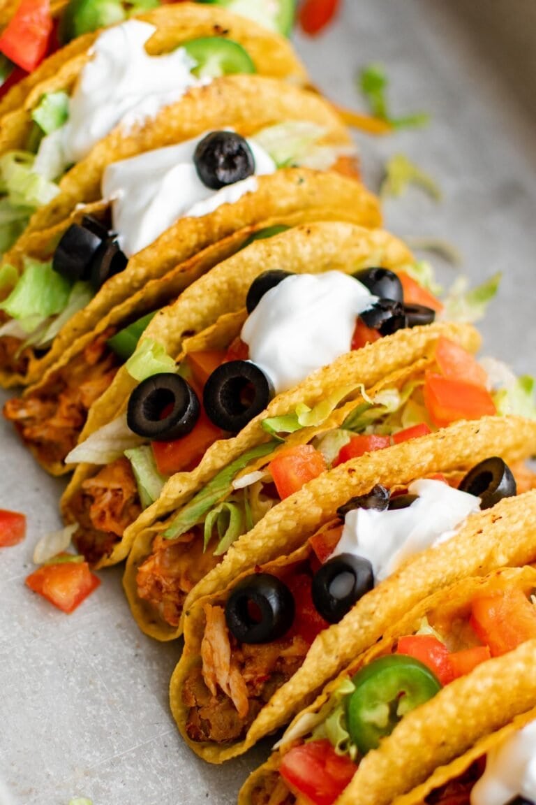 Baked Chicken Tacos