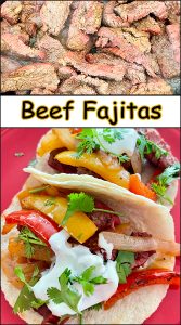 Beef Fajitas