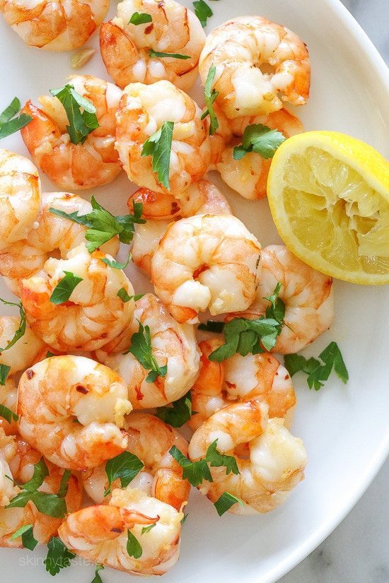 Easy Garlic Roasted Shrimp