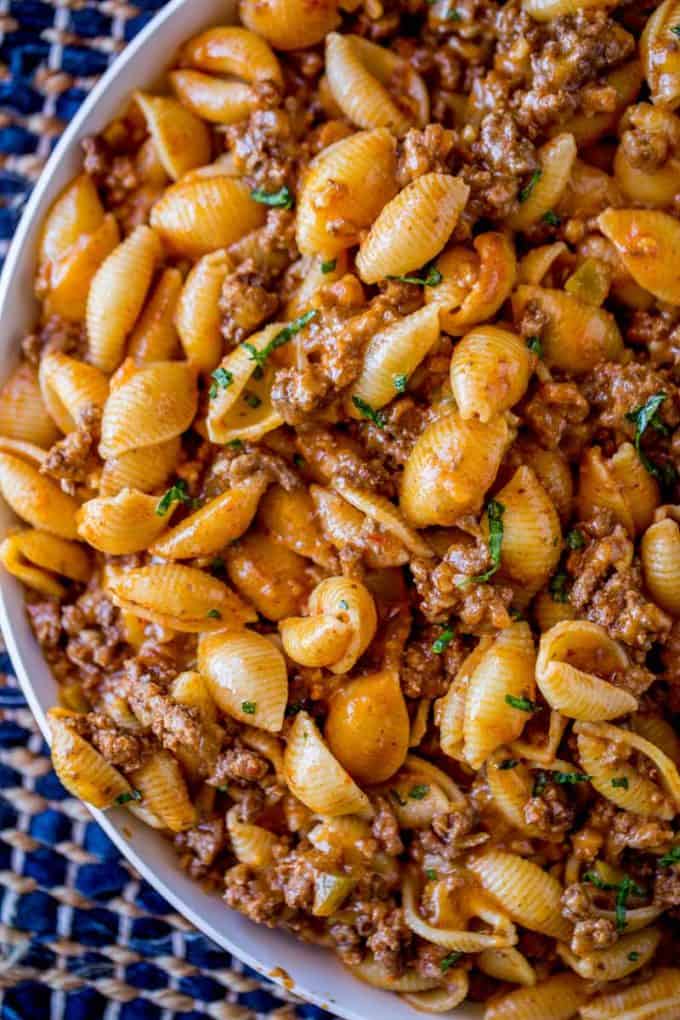 Cheesy Taco Pasta