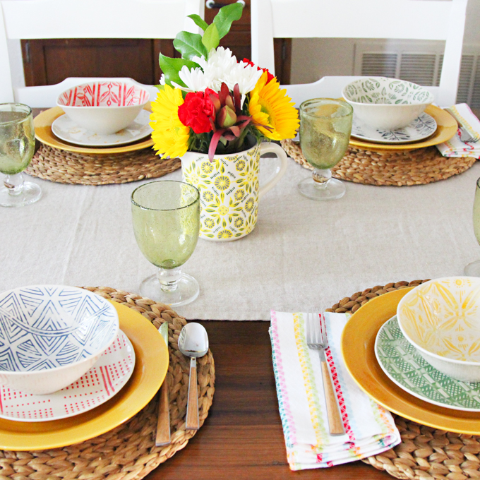 Early Fall Tablescape