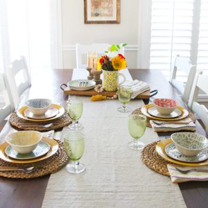 Early Fall Tablescape