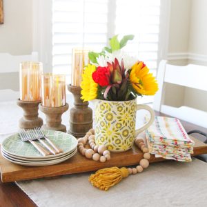 Early Fall Tablescape