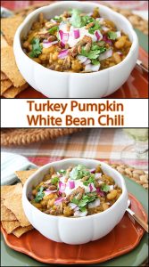 Turkey Pumpkin White Bean Chili