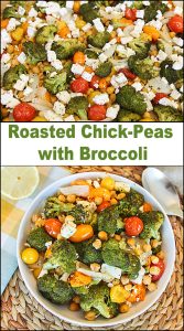 Roasted Chick-Peas with Broccoli