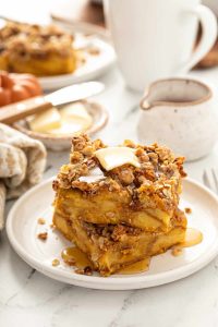 Stacked Pumpkin French Toast