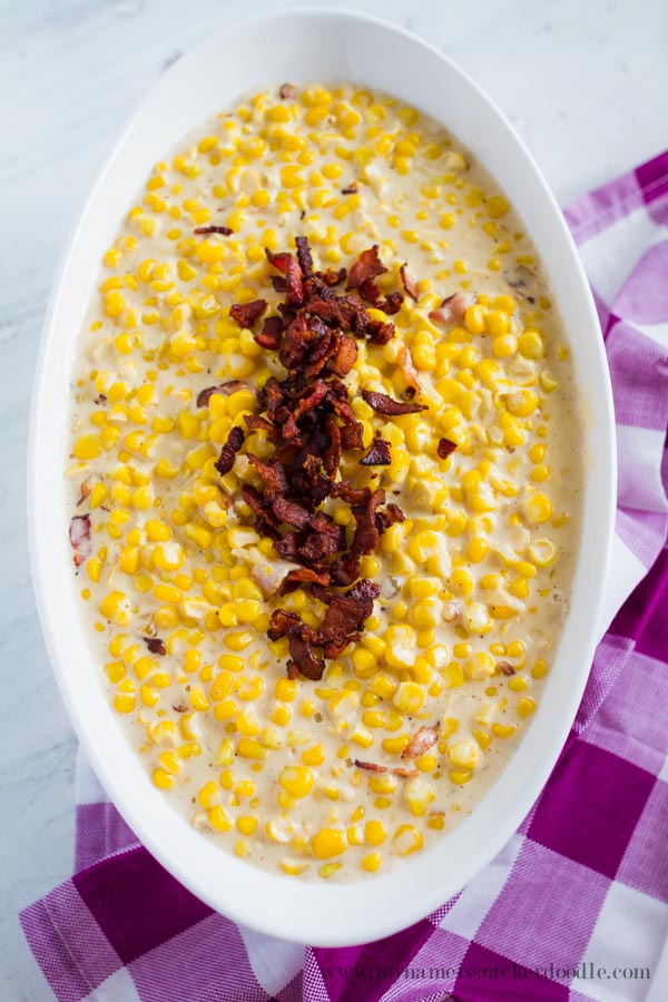 Creamed Corn with Bacon